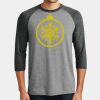 Mens Perfect Tri ® 3/4 Sleeve Raglan Thumbnail