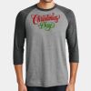 Mens Perfect Tri ® 3/4 Sleeve Raglan Thumbnail