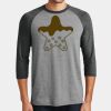 Mens Perfect Tri ® 3/4 Sleeve Raglan Thumbnail