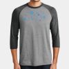 Mens Perfect Tri ® 3/4 Sleeve Raglan Thumbnail