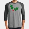 Mens Perfect Tri ® 3/4 Sleeve Raglan Thumbnail