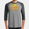 Mens Perfect Tri ® 3/4 Sleeve Raglan Thumbnail