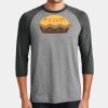 Mens Perfect Tri ® 3/4 Sleeve Raglan Thumbnail