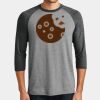 Mens Perfect Tri ® 3/4 Sleeve Raglan Thumbnail