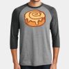 Mens Perfect Tri ® 3/4 Sleeve Raglan Thumbnail