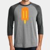 Mens Perfect Tri ® 3/4 Sleeve Raglan Thumbnail