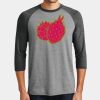 Mens Perfect Tri ® 3/4 Sleeve Raglan Thumbnail