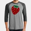Mens Perfect Tri ® 3/4 Sleeve Raglan Thumbnail