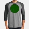Mens Perfect Tri ® 3/4 Sleeve Raglan Thumbnail