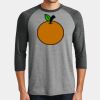 Mens Perfect Tri ® 3/4 Sleeve Raglan Thumbnail