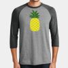 Mens Perfect Tri ® 3/4 Sleeve Raglan Thumbnail