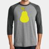 Mens Perfect Tri ® 3/4 Sleeve Raglan Thumbnail