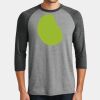 Mens Perfect Tri ® 3/4 Sleeve Raglan Thumbnail