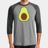 Mens Perfect Tri ® 3/4 Sleeve Raglan Thumbnail