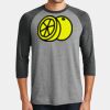 Mens Perfect Tri ® 3/4 Sleeve Raglan Thumbnail