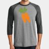 Mens Perfect Tri ® 3/4 Sleeve Raglan Thumbnail