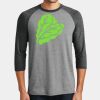 Mens Perfect Tri ® 3/4 Sleeve Raglan Thumbnail
