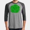 Mens Perfect Tri ® 3/4 Sleeve Raglan Thumbnail