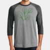 Mens Perfect Tri ® 3/4 Sleeve Raglan Thumbnail