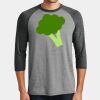 Mens Perfect Tri ® 3/4 Sleeve Raglan Thumbnail