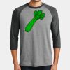 Mens Perfect Tri ® 3/4 Sleeve Raglan Thumbnail