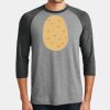 Mens Perfect Tri ® 3/4 Sleeve Raglan Thumbnail