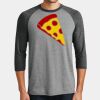Mens Perfect Tri ® 3/4 Sleeve Raglan Thumbnail