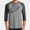 Mens Perfect Tri ® 3/4 Sleeve Raglan Thumbnail