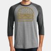Mens Perfect Tri ® 3/4 Sleeve Raglan Thumbnail