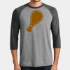 Mens Perfect Tri ® 3/4 Sleeve Raglan Thumbnail