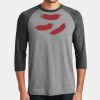 Mens Perfect Tri ® 3/4 Sleeve Raglan Thumbnail