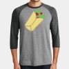 Mens Perfect Tri ® 3/4 Sleeve Raglan Thumbnail