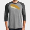 Mens Perfect Tri ® 3/4 Sleeve Raglan Thumbnail