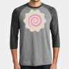 Mens Perfect Tri ® 3/4 Sleeve Raglan Thumbnail