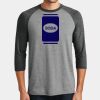 Mens Perfect Tri ® 3/4 Sleeve Raglan Thumbnail