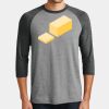 Mens Perfect Tri ® 3/4 Sleeve Raglan Thumbnail