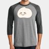 Mens Perfect Tri ® 3/4 Sleeve Raglan Thumbnail