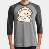 Mens Perfect Tri ® 3/4 Sleeve Raglan Thumbnail