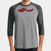 Mens Perfect Tri ® 3/4 Sleeve Raglan Thumbnail