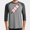 Mens Perfect Tri ® 3/4 Sleeve Raglan Thumbnail