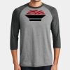 Mens Perfect Tri ® 3/4 Sleeve Raglan Thumbnail
