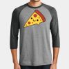 Mens Perfect Tri ® 3/4 Sleeve Raglan Thumbnail
