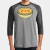 Mens Perfect Tri ® 3/4 Sleeve Raglan Thumbnail