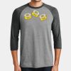 Mens Perfect Tri ® 3/4 Sleeve Raglan Thumbnail