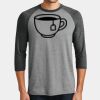Mens Perfect Tri ® 3/4 Sleeve Raglan Thumbnail