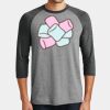 Mens Perfect Tri ® 3/4 Sleeve Raglan Thumbnail