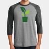 Mens Perfect Tri ® 3/4 Sleeve Raglan Thumbnail