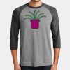 Mens Perfect Tri ® 3/4 Sleeve Raglan Thumbnail