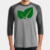 Mens Perfect Tri ® 3/4 Sleeve Raglan Thumbnail