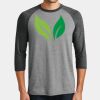 Mens Perfect Tri ® 3/4 Sleeve Raglan Thumbnail